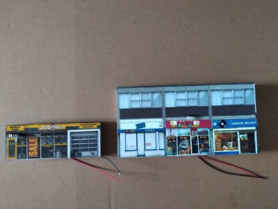 Backdrops Ptf Design  Ho Scale Drifta Holias Shopping Plaza