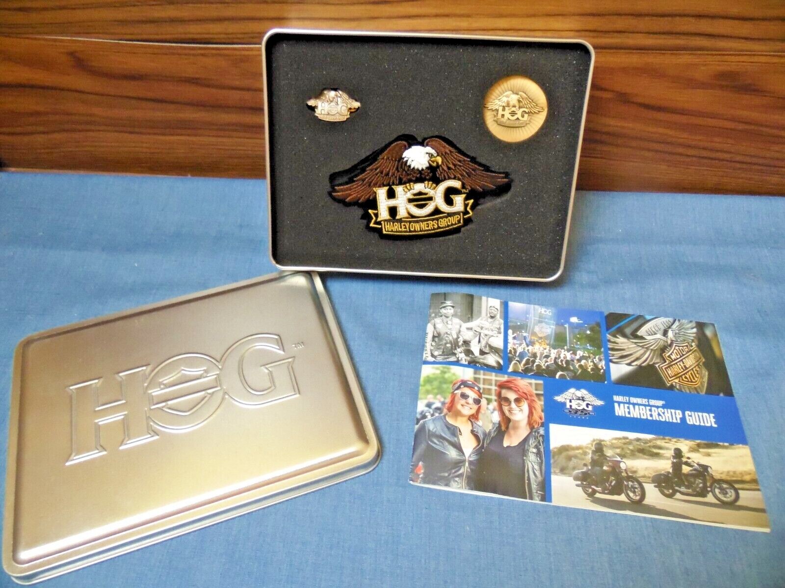 ハーレーダビッドソンHarley-Davidson HOG メンバー小物１２点 NEW Harley Davidson HOG Pin 2011 2012 2013 2014 2015 2016