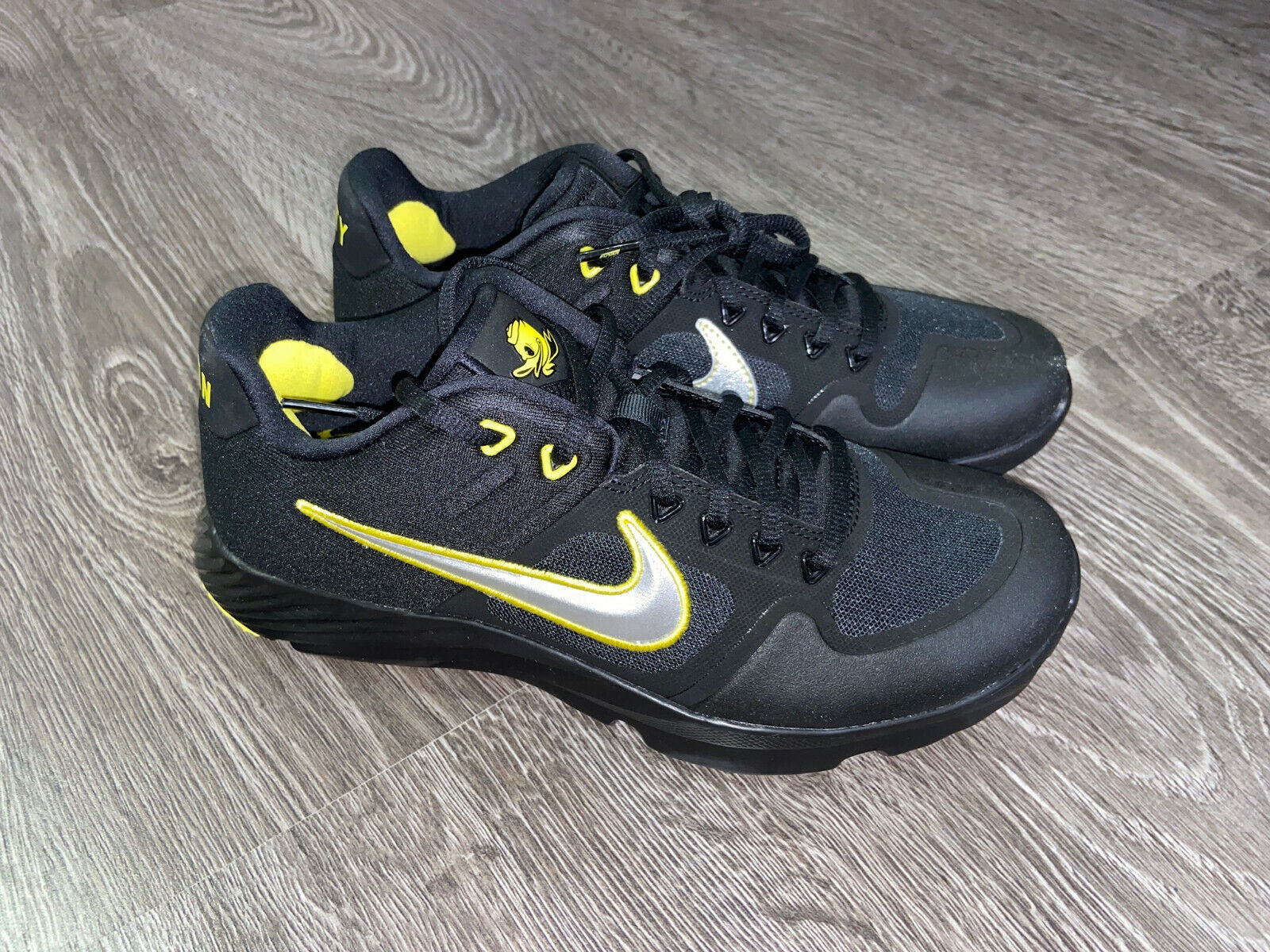 Nike Alpha Huarache Elite 2 Turf Shoes Oregon Ducks CU0149 Nike Alpha Huarache Elite 2 Turf Shoes Oregon Ducks CU0149