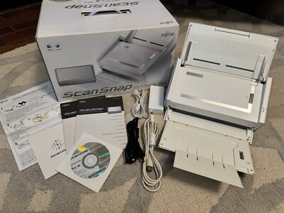 ScanSnap S1500M Document Scanner - AC, USB & Original Box FUJITSU (now Ricoh)