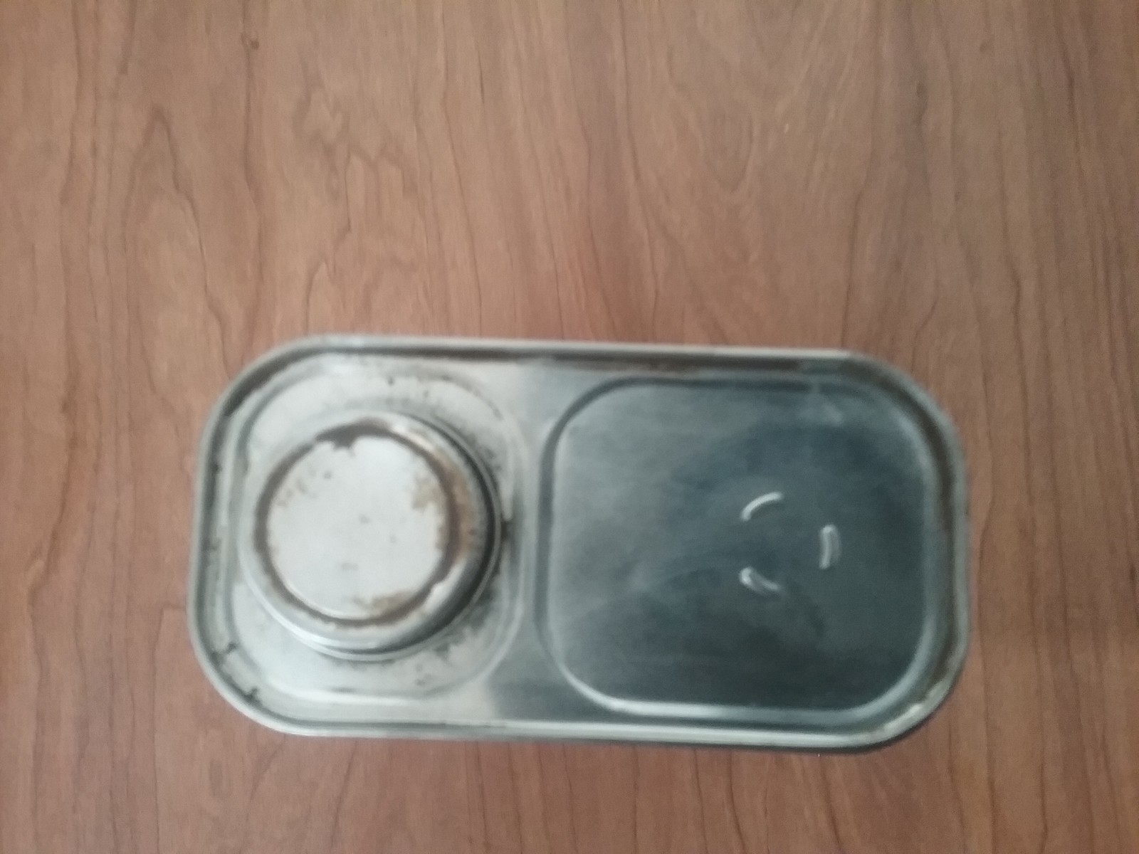 Vintage Mobiloil Outboard SAE 30 Mobil 1 qt quart oil can Full Advertising tin