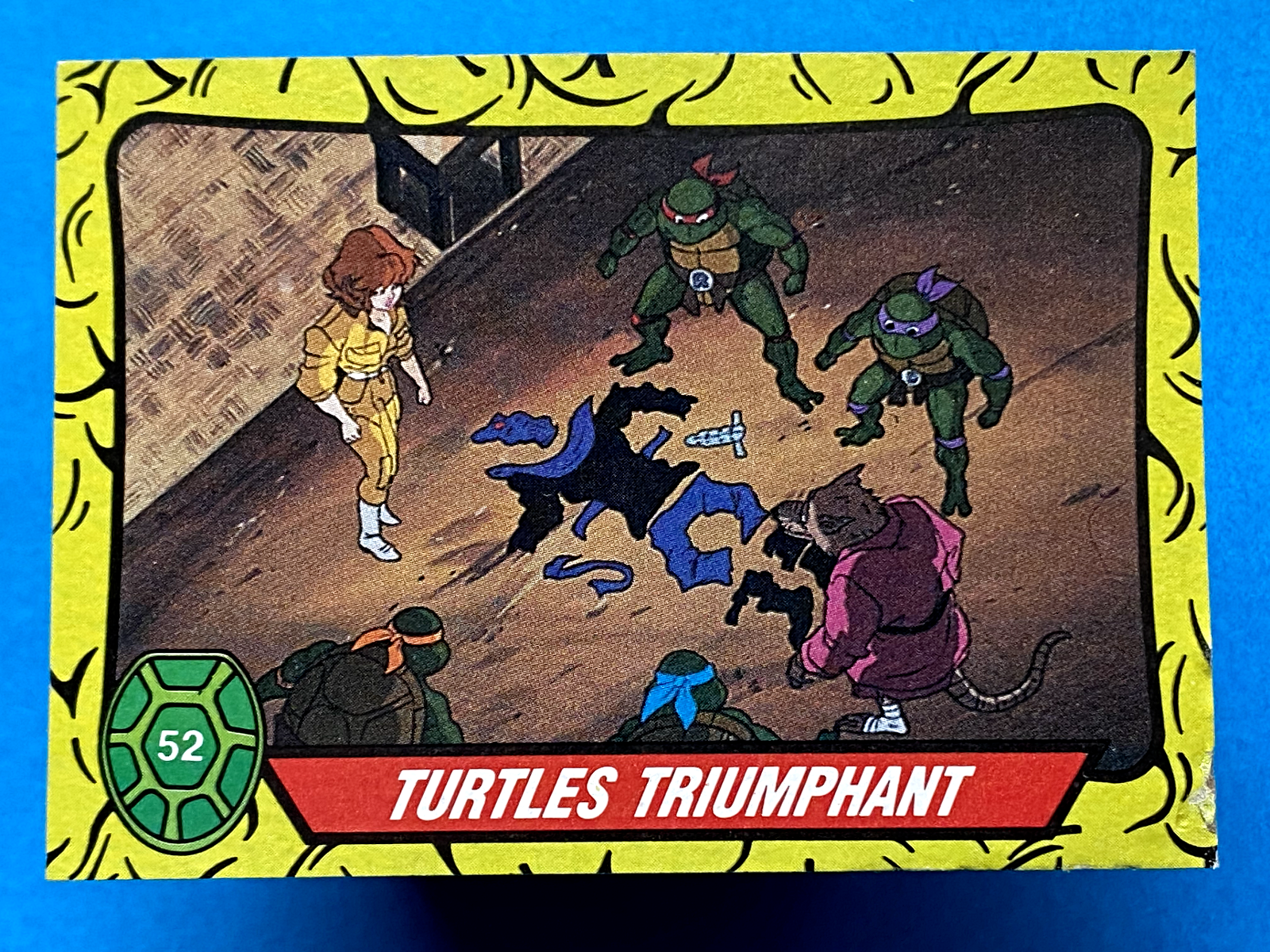 1989 Topps Teenage Mutant Ninja Turtles Turtles Triumphant