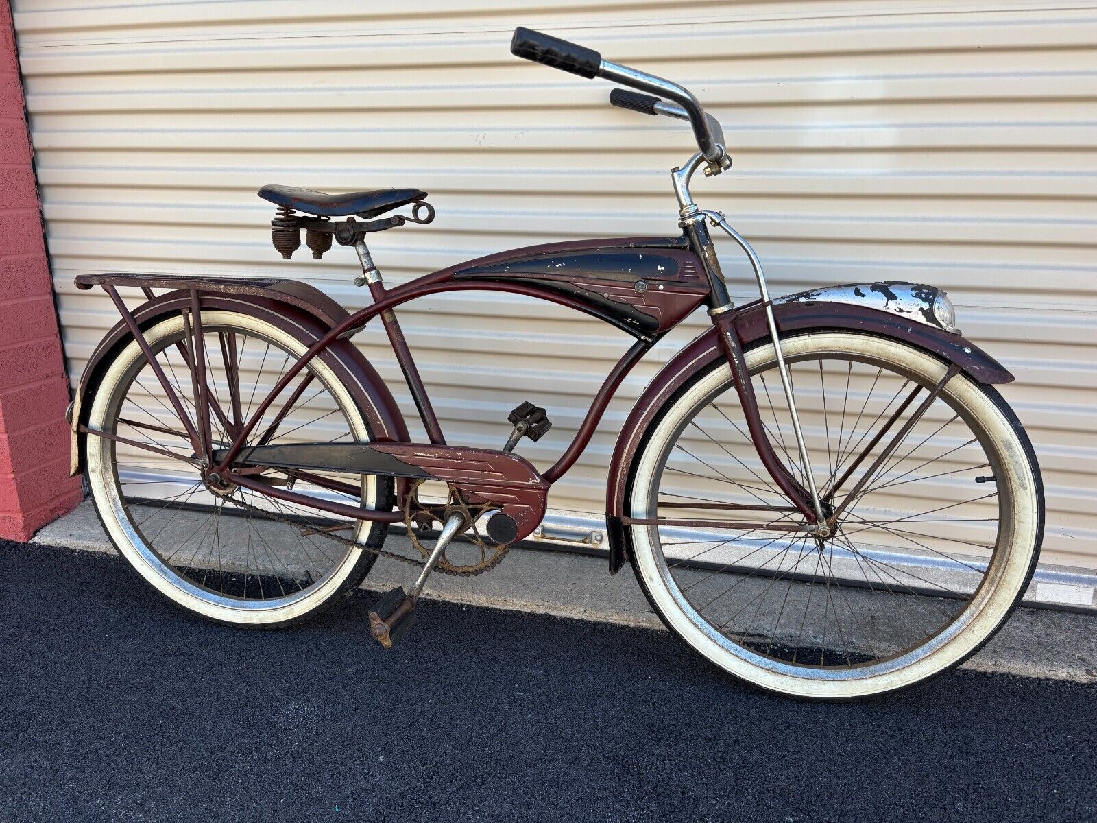 Schwinn Corvette White Panther Jaguar Vintage Bicycle