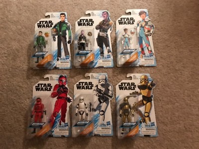 STAR WARS RESISTANCE Kaz Torra Doza Synara Vonreg Pyre Stormtrooper MOC Lot of 6