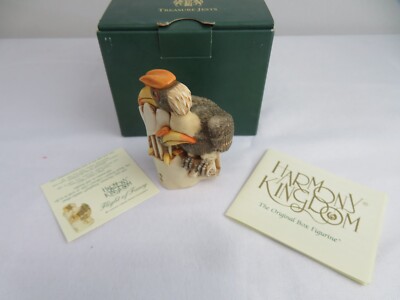 HARMONY KINGDOM -FLIGHT OF FANCY- TJB1 W/BOX HAND-MADE IN ENGLAND TREASURE JESTS