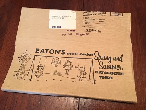 1958 Eaton’s Spring And Summer Catalog (Like New!)