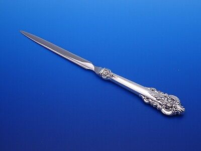 Grande Baroque by Wallace Sterling Silver Letter Opener HHWS Custom 9 3/4"