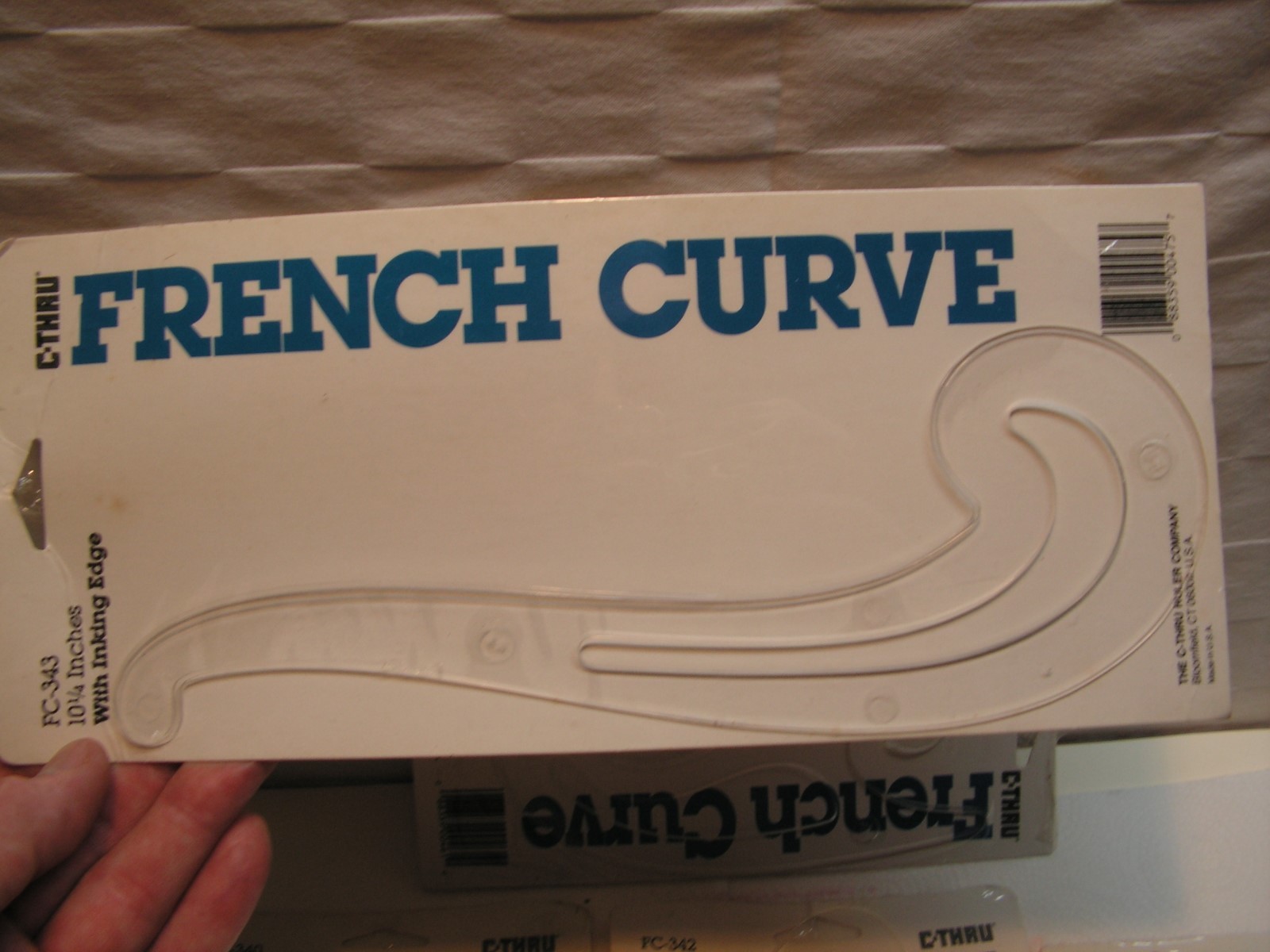 4 C-Thru French Curve Inking Edge FC-343-FC-342-FC-340-FC-338 Made In USA +Bonus