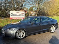 2018 Audi A5 2.0 TDI Ultra S Line 5dr S Tronic HATCHBACK Diesel Automatic