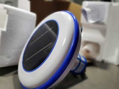 Solar Pool Ionizer, Come with 2 Copper Anodes Replacement, More Lasting Solar...