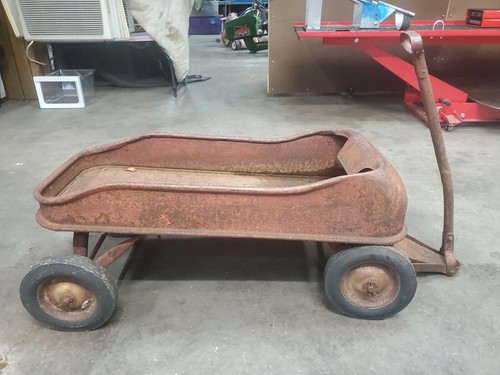 Rare old original Vintage Radio Flyer Streak-O-Lite Wagon Rare old original Vintage Radio Flyer Streak-O-Lite Wagon