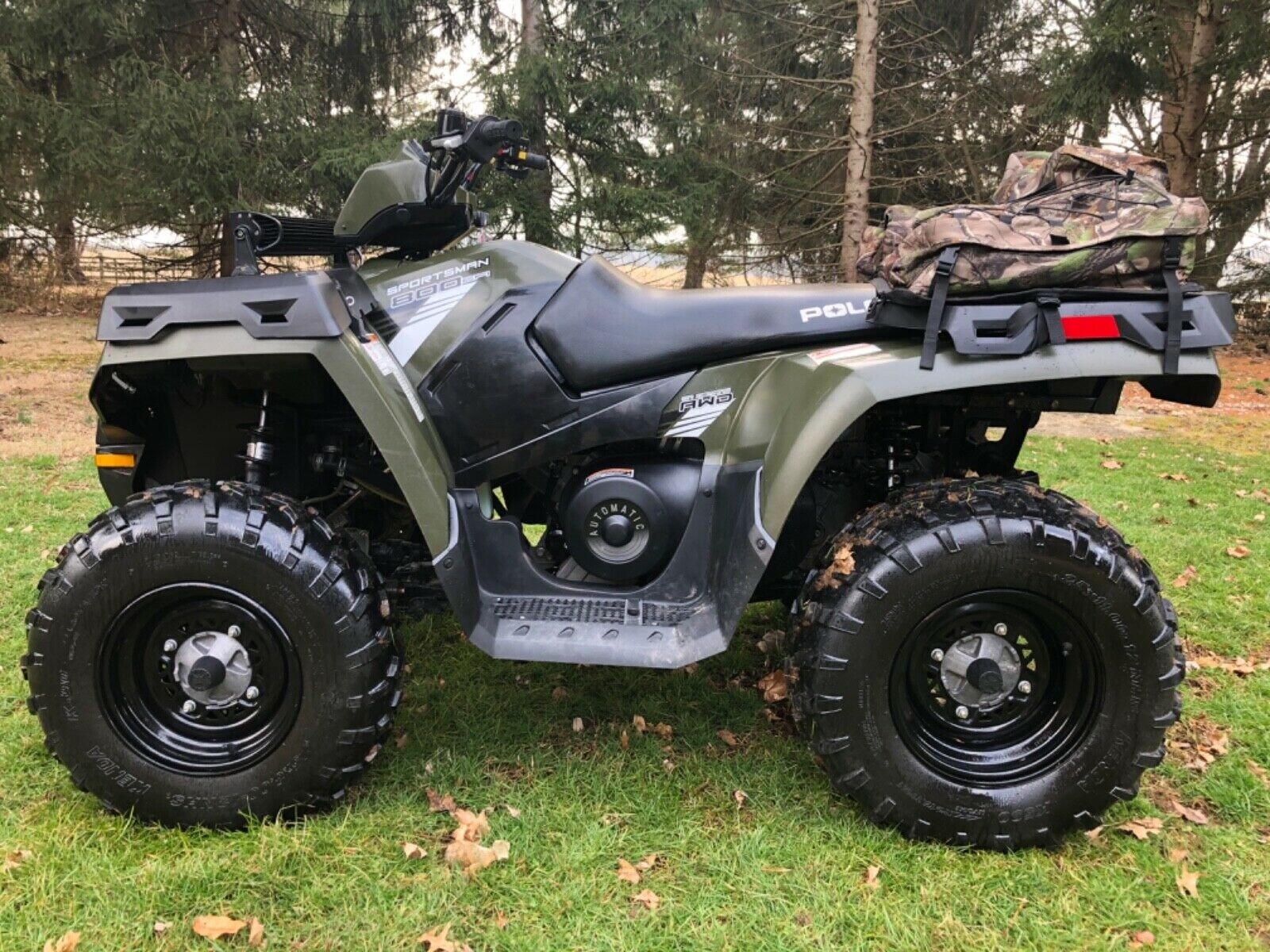 2014 Polaris Sportsman 800EFI 4x4 with Glacier Pro plow
