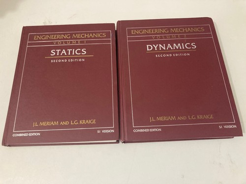 2冊セット　Meriam's ENGINEERING MECHANICS Engineering Mechanics Vol. 1 and 2, Set : Statics and