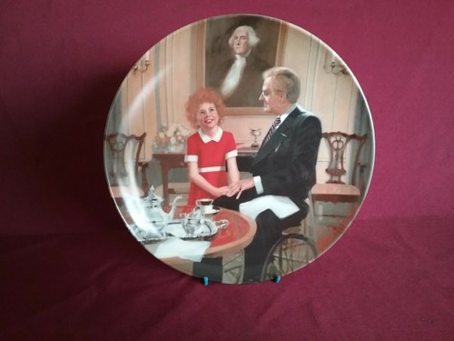 'Tommorow' Porcelain Plate #9387 D