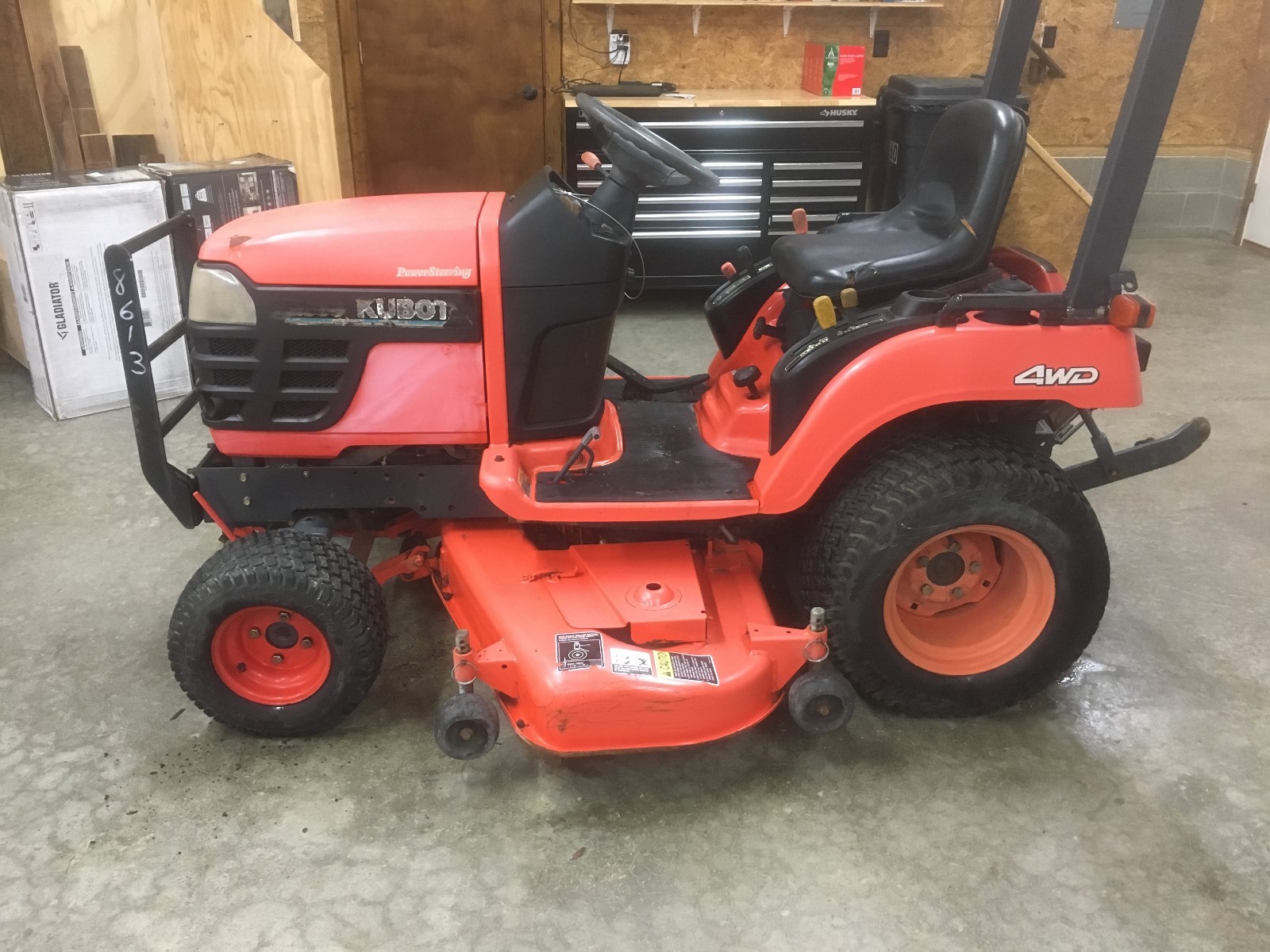 Kubota BX1500HSD Subcompact Diesel Tractor w/ 54