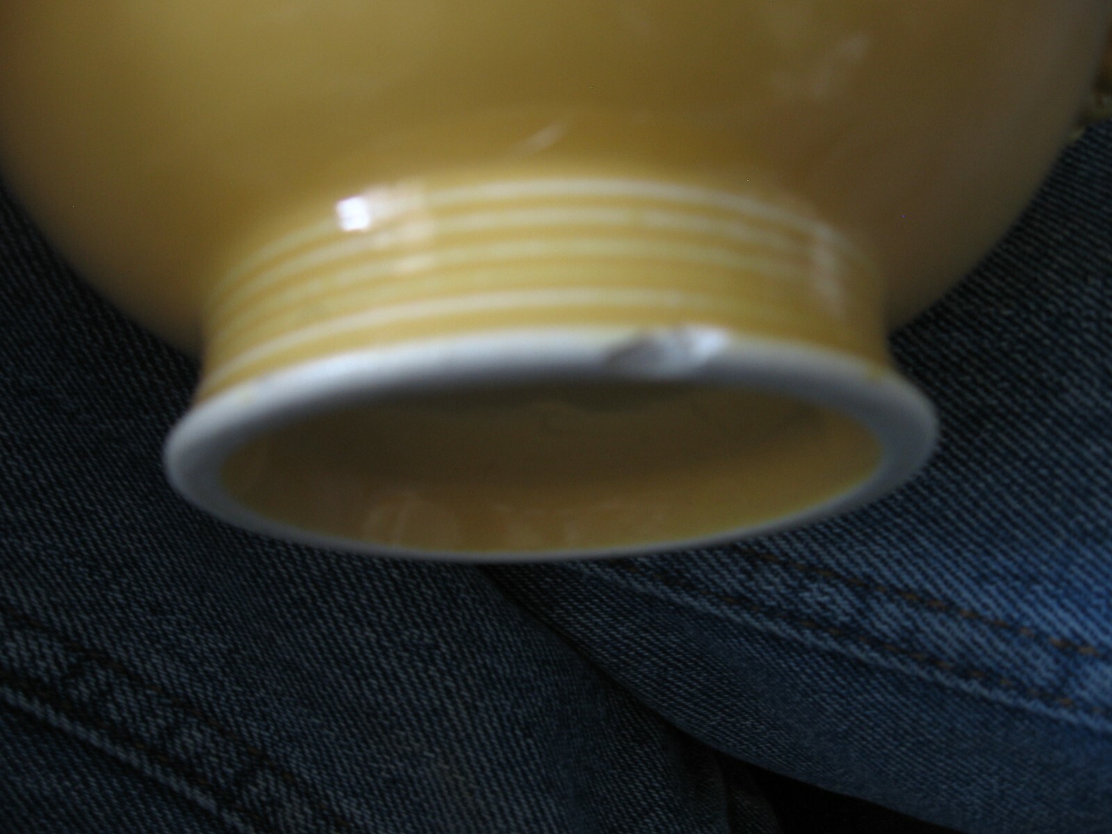 ESTATE-From 60 Yr Collection Vintage- Fiesta YELLOW Covered Onion Soup Bowl RARE