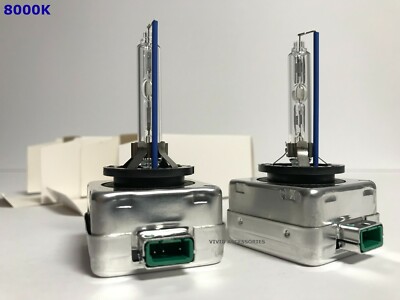 2PCS NEW OEM D3S 8000K 42403 42302 66340 66340HBI HID XENON HEADLIGHT BULBS SET