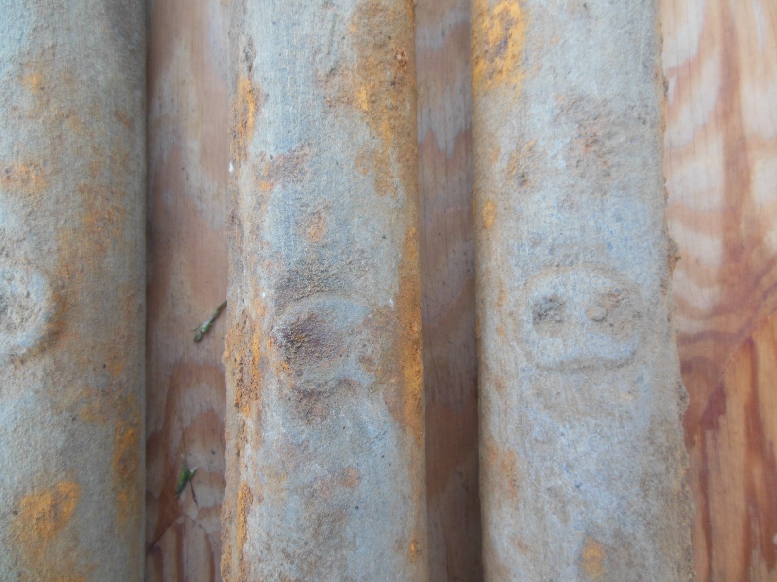 4- 6 pound window weights marked with the #6