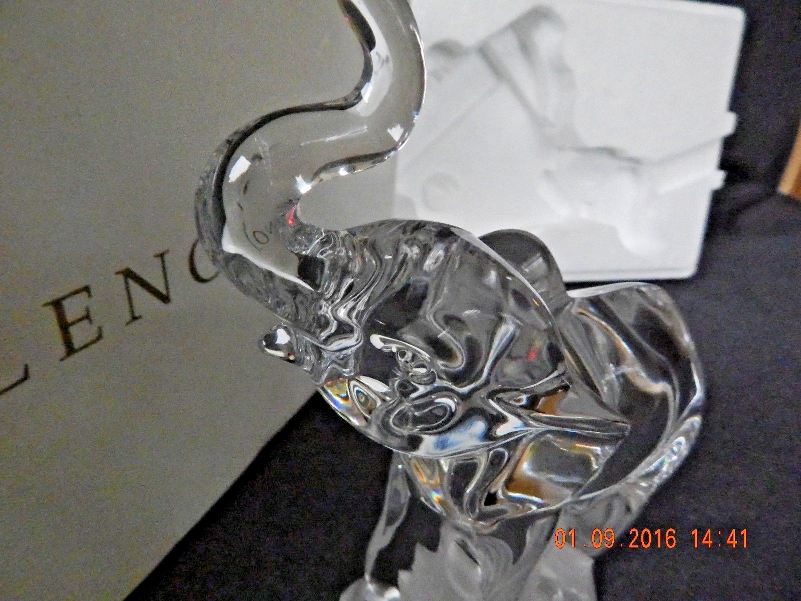 Lenox Crystal Elephant #1 ~ Made in German ~ #063289 ~ Standing