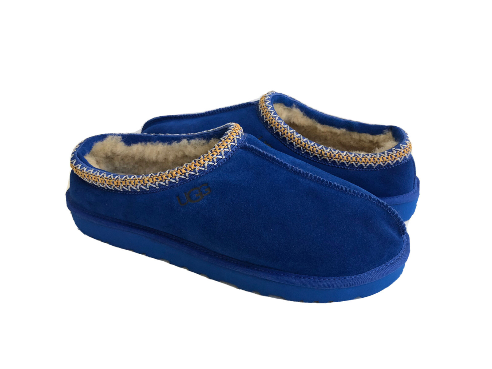 UGG MEN TASMAN CLASSIC BLUE SHEARLING LINED MOCCASIN SHOE US