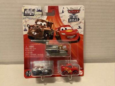 Disney Pixar Cars Mini Racers Super Speed Mater Datz Jammin Lightning McQueen