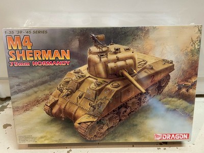Dragon 1/35 Model Kit M4 Sherman 75mm Normandy 6511 SEALED