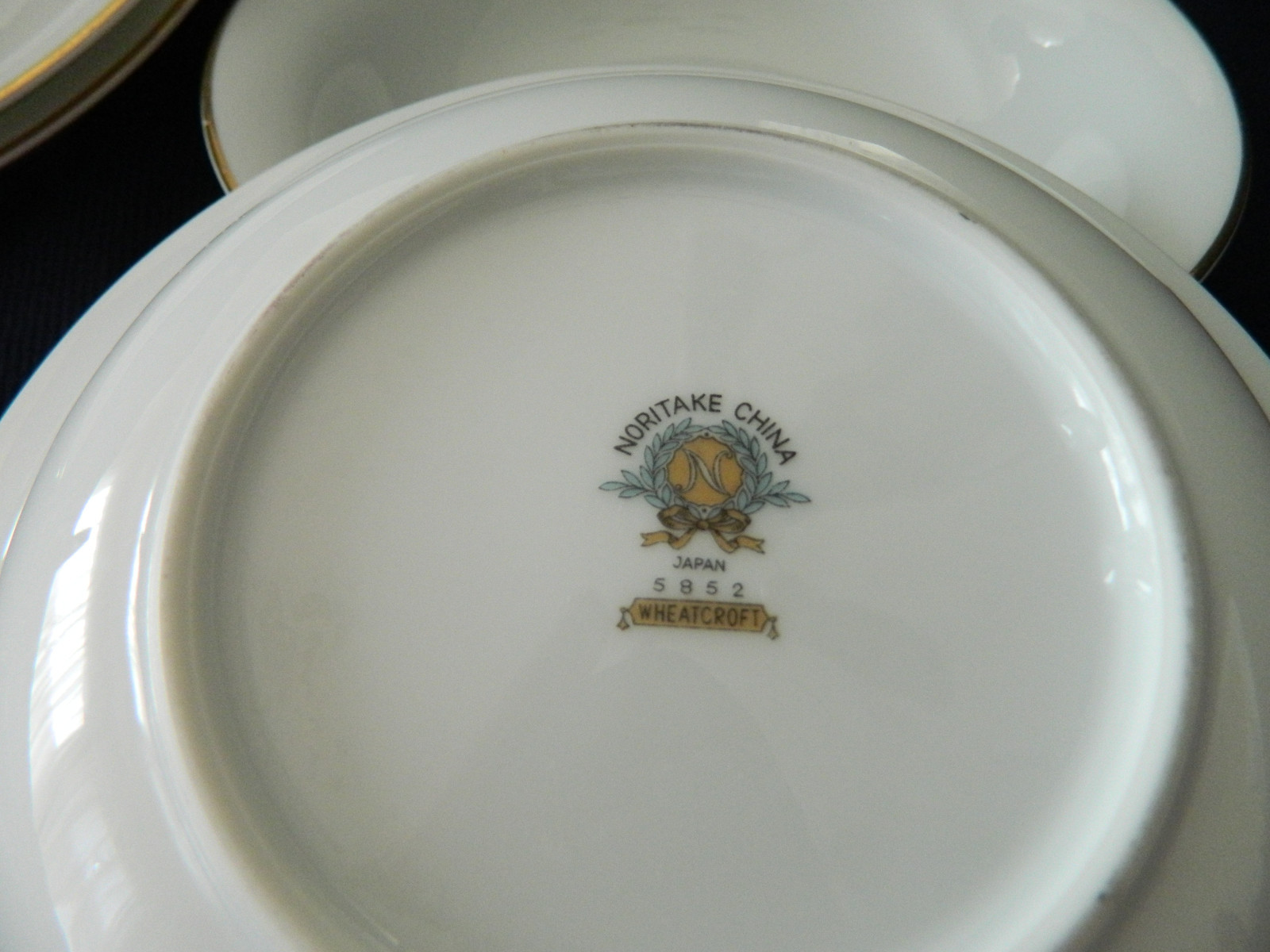 Wheatcroft by Noritake   4  salad plates