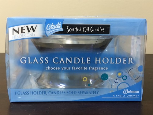 Glade Scented Oil Refillable Glass Candle Holder 1 Count Refill Dewberry Dreams