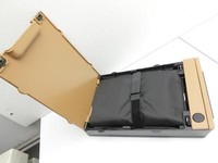 BMW E60 530d LCI 07-10 Auflage Hinten mit Skisack für Durchreiche Mittelarmlehne Naturbraun BMW E60 530d LCI 07-10... Vorschau 5
