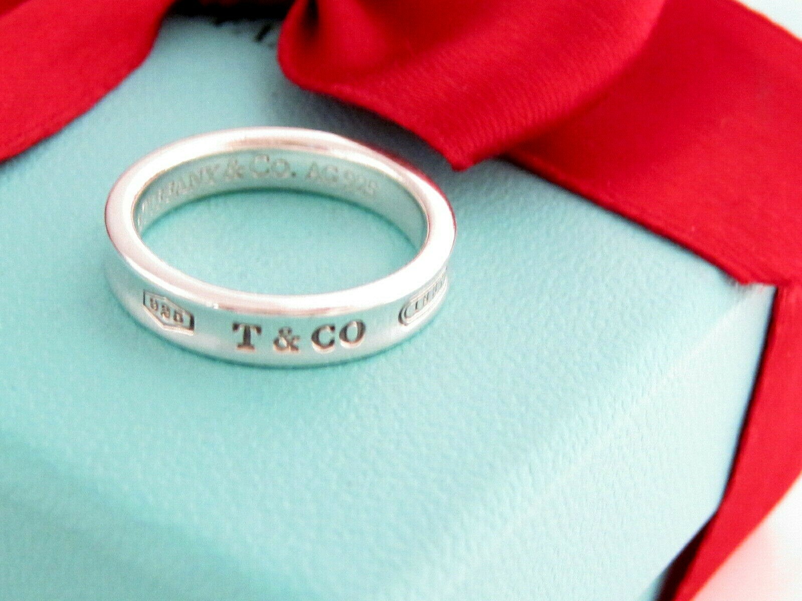 Tiffany & Co Silver 1837 Thin Circle Ring Band Size 8.5 | eBay Tiffany & Co Silver 1837 Thin Circle Ring Band Size 8.5 | eBay