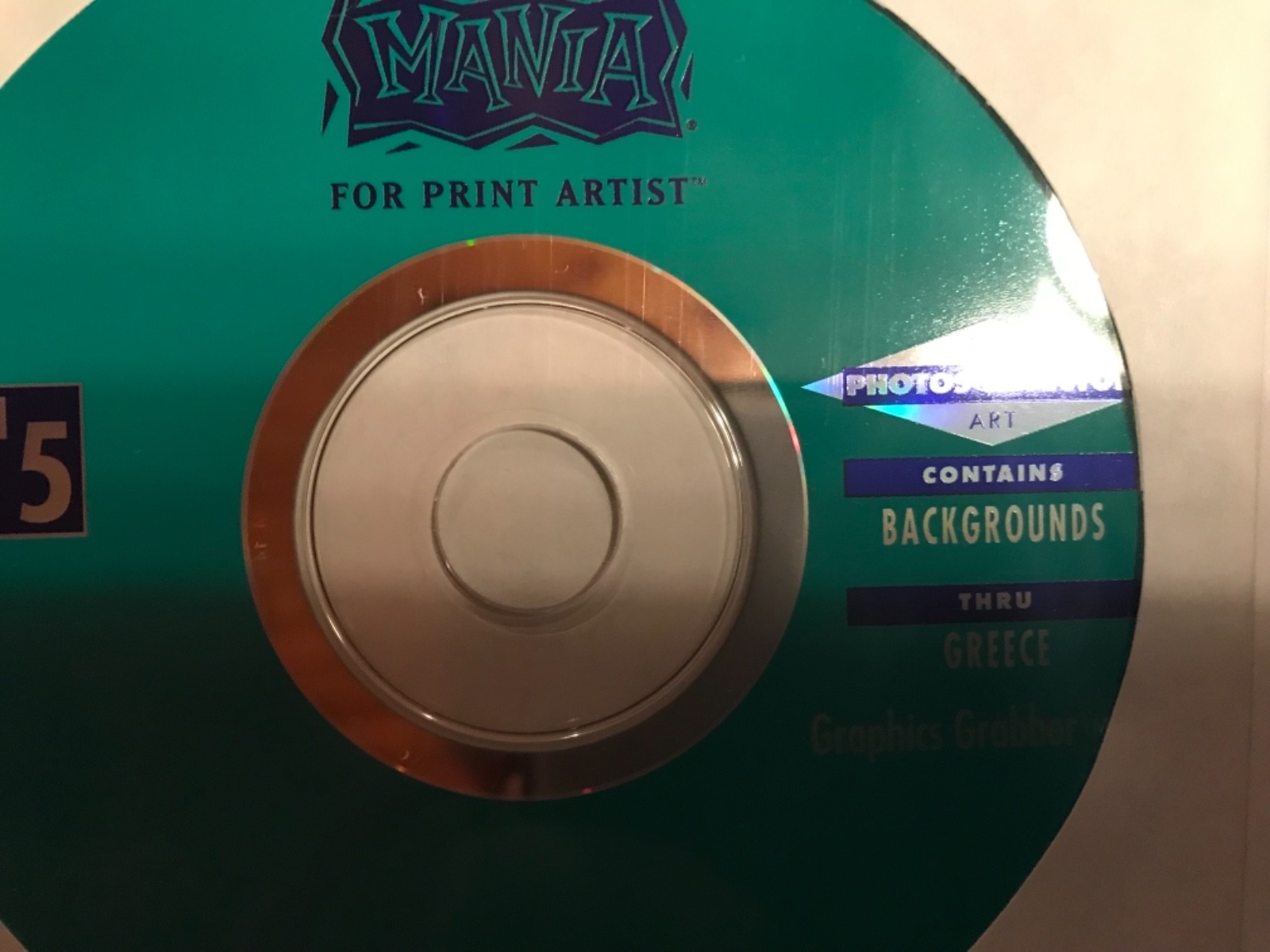 Print Artist Platinum 4.5 PC CD create greeting cards publishing projects! 6CD