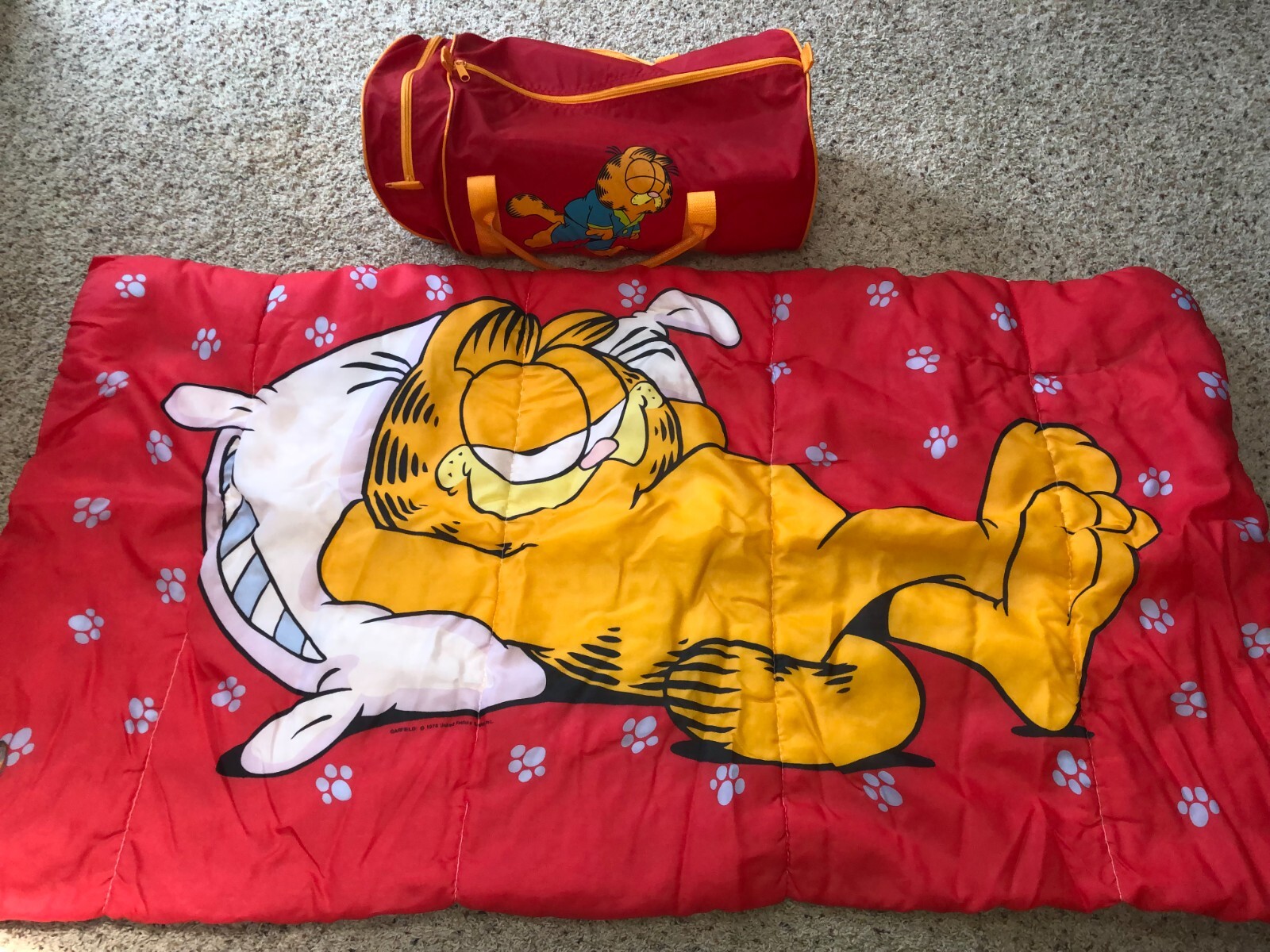 Garfield ベッドで寝るフィギュア 1978年製 Garfield ベッドで寝るフィギュア 1978年製 フィギュア