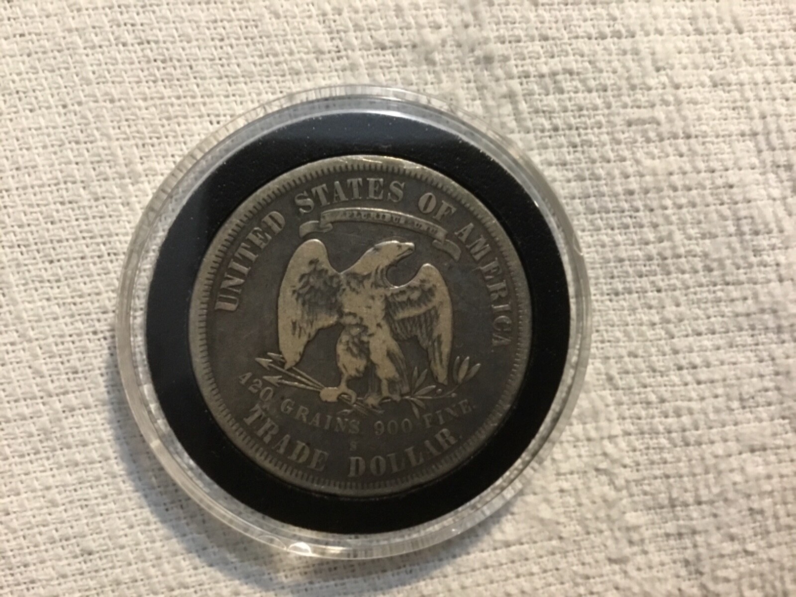 1877-S Trade Dollar fine grade