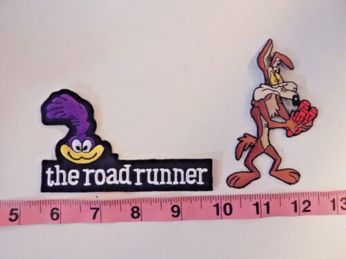 Loony Tunes The Road Runner & Wile E. Coyote 2 patch set BX