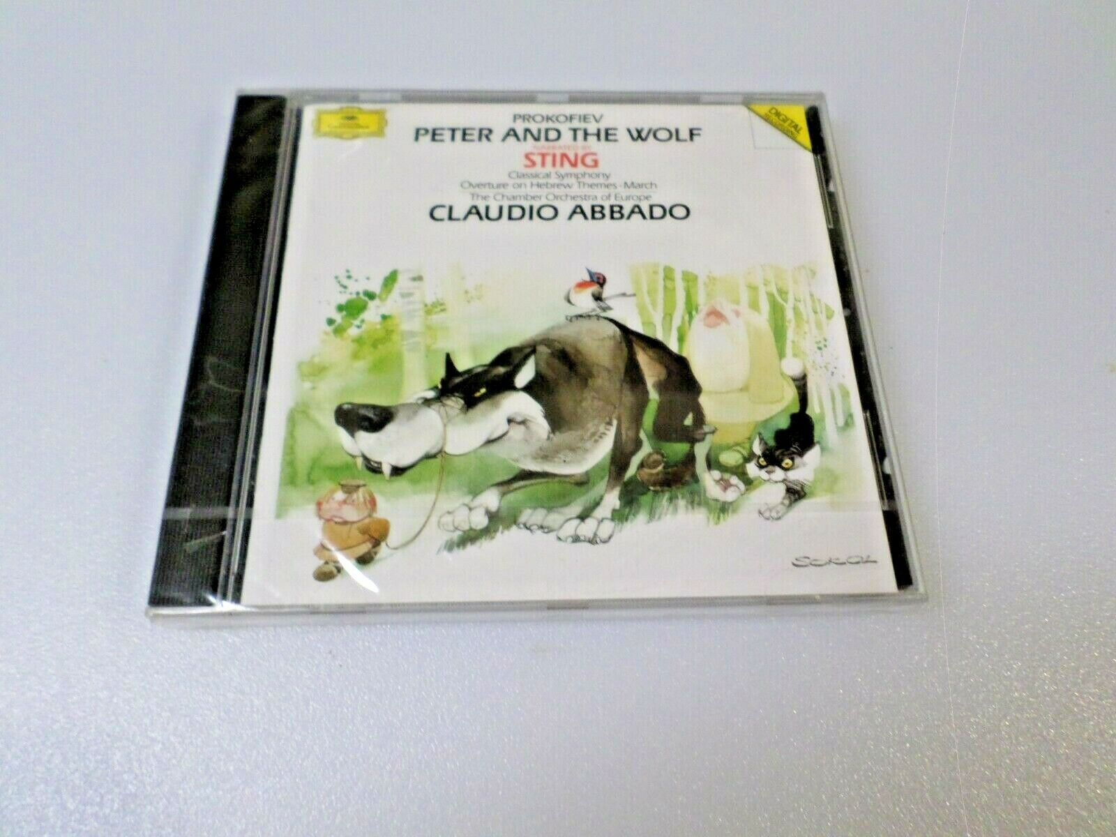 Peter & the Wolf by Claudio Abbado (CD, 1991) - CHAMBER Peter & the Wolf by Claudio Abbado (CD, 1991) - CHAMBER
