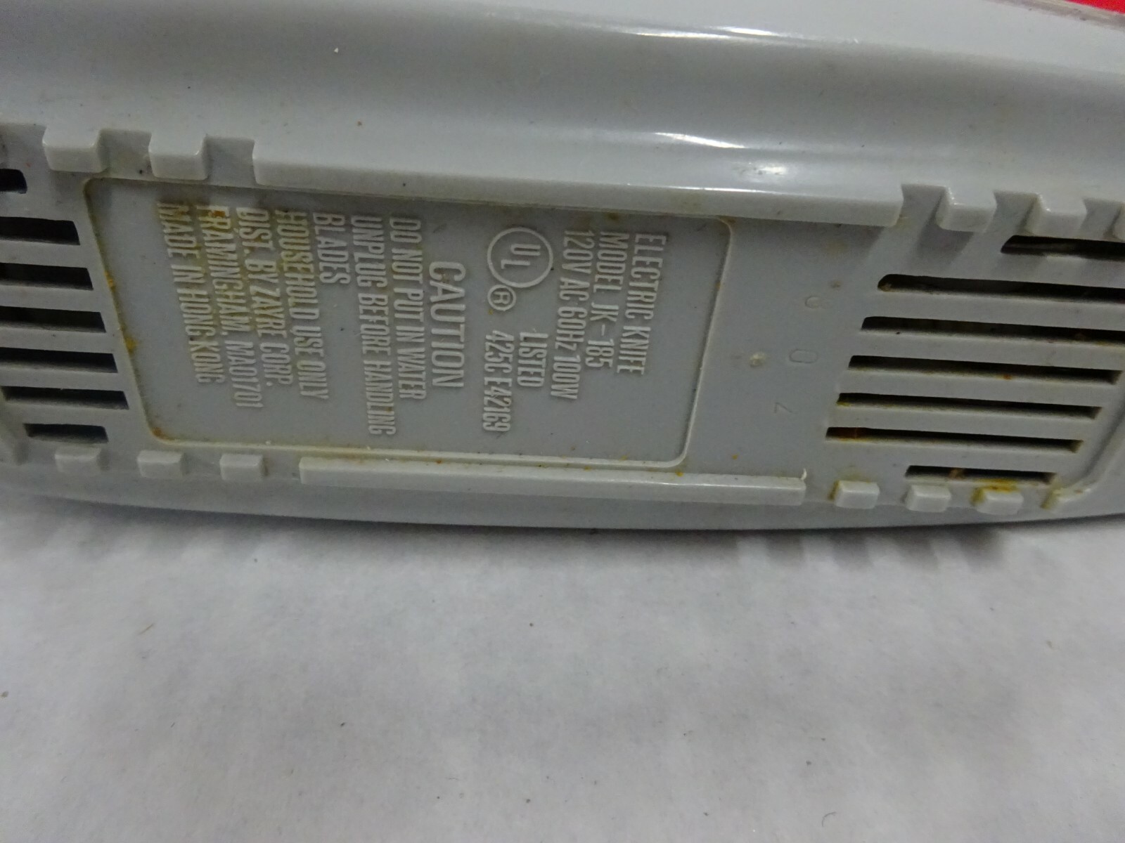 Hamilton Beach Electric Knife 275W Working In Original Box