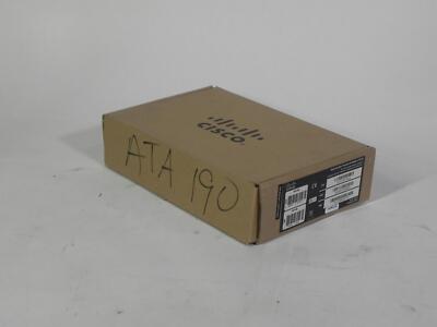 Cisco ATA 190 Analog Telephone Adapter - NEW