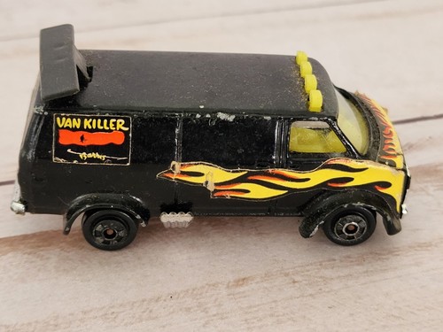 VTG Zylmex P343 Black Dodge Van Killer 1:64 Scale Hong Kong