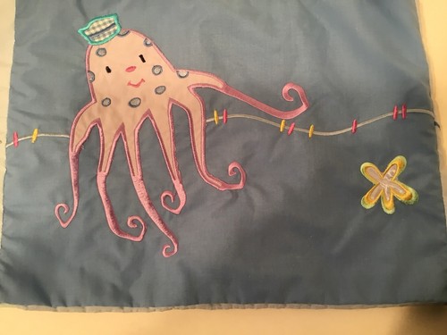Kidsline Window Valance Ocean Sea Fish Turtle Octopus 58