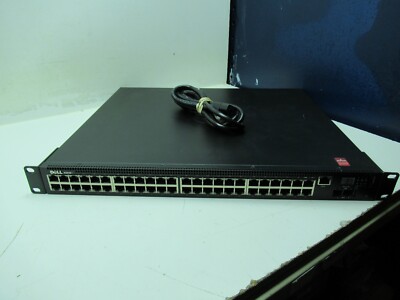 Dell N2048P  E05W  Networking Switch W/AC  power cord