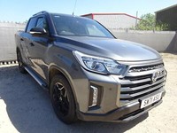 2021 71 REG SSANGYONG MUSSO SARACEN AUTO DIESEL PICK UP DAMAGED SALVAGE
