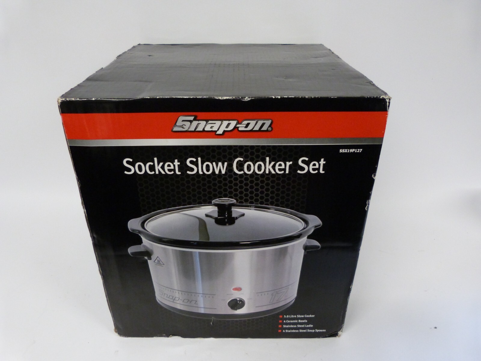 Snap-On SSX19P127 Slow Cooker Set Bowls and Spoons | eBay Snap-On SSX19P127 Slow Cooker Set Bowls and Spoons | eBay