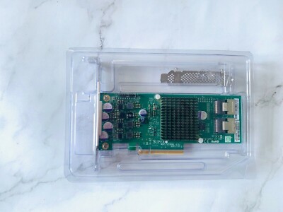 Supermicro 9207-8I PCIe 3.0 6Gbps SAS HBA FW LSI P20 IT Mode ZFS FreeNAS unRAID