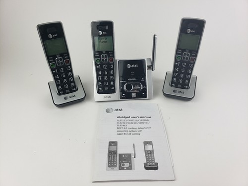 At&t Home Office Wireless Phone Set Model CL82313 Complete Set