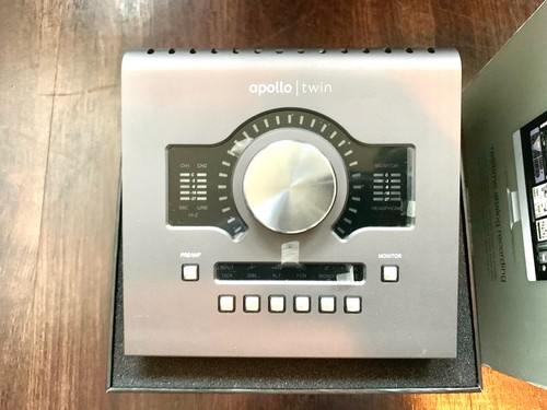 Apollo Twin MK2 Quad （Universal Audio) Universal Audio Apollo Twin MKII QUAD 10x6 Thunderbolt Audio