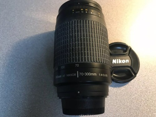 Nikon AF G Nikkor 28-80mm & 70-300mm TWO FX lens SET With HB-26 Lens Hood EX.