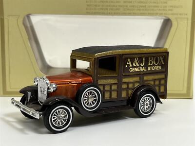 Ford A 1930 A & J Box General Stores 1:40 Models of Yesteryear Matchbox Y21D S7