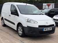 2015 Peugeot Partner 625 1.6 HDi 75 Professional Van PANEL VAN Diesel Manual