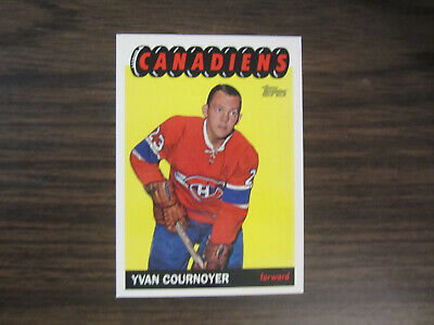 2001-02 Topps Rookie Reprint # 2 Yvan Cournoyer Card (B40) Montreal Canadiens. rookie card picture