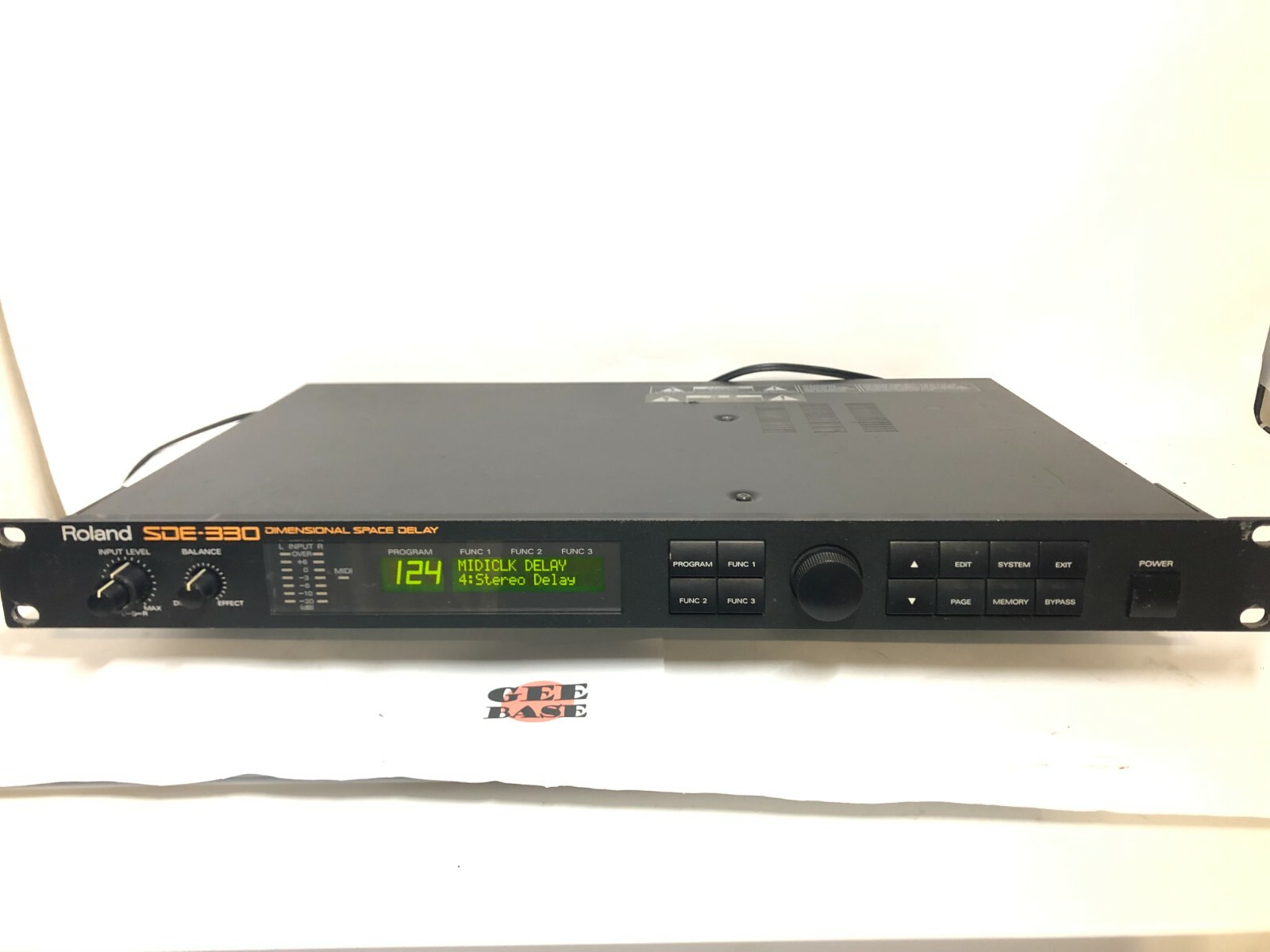 Roland SDE-330 330 Digital Delay Rack Effect Vintage Working Roland SDE-330 330 Digital Delay Rack Effect Vintage Working